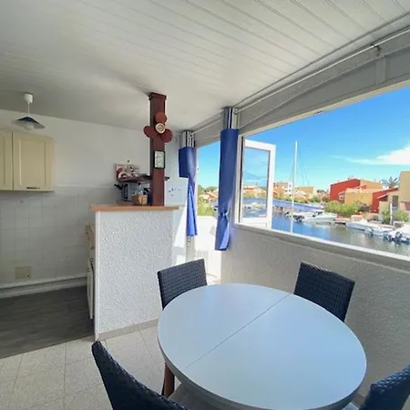 2 Pieces Avec Vue Sur Marina, Acces Piscine Et 4 Couchages - Fr-1-782-82 Appartement Le Barcarès